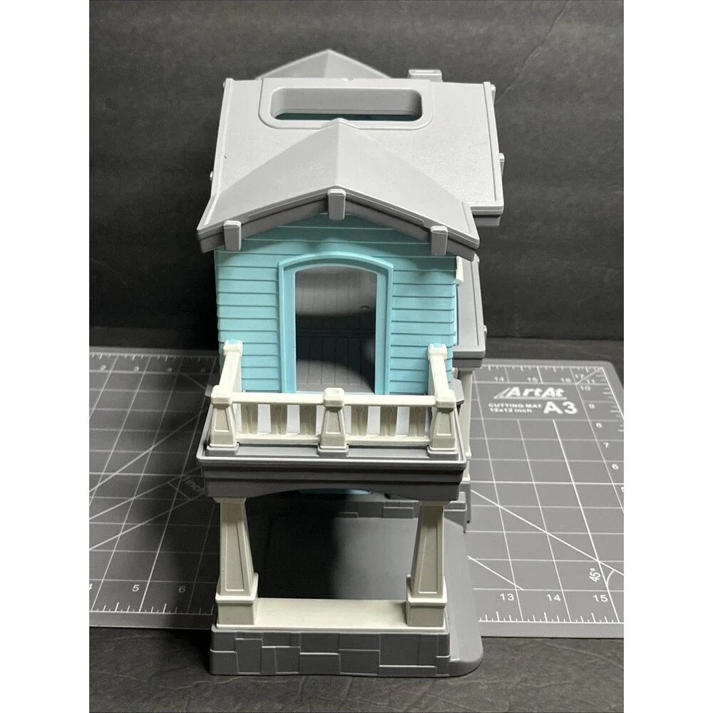 Green Toys Doll House PlaySet Blue =Just The House - Picture 3 of 8